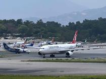 Turkish Airlines plane catches fire at Nepal airport, passengers safe