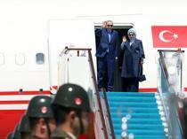 Erdoğan in Kazakhstan for Turkic summit, bilateral talks