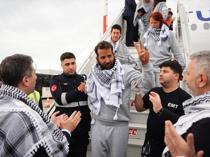 Detained Global Sumud aid flotilla activists arrive in Istanbul