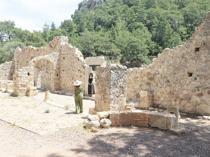 Archaeologists uncover monumental tomb at Olympos ancient city
