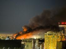 Drone strike kills 7 on bus in Russia-held eastern Ukraine: authorities