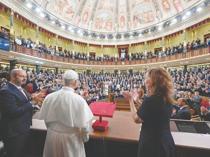 Pope urges action on tragic drama of migration