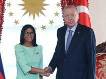 Erdoğan receives Venezuelan acting president in Istanbul