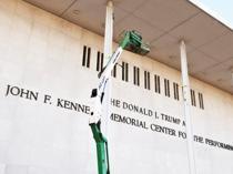 Kennedy Center drops Trump name from website