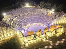Patara welcomes visitors after dark