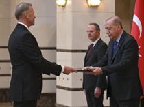 Erdoğan meets new EU envoy as five ambassadors begin duties