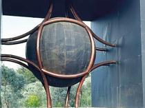 Mystery structure revealed as an art installation