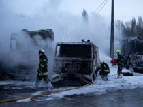 Russian strike kills one, wounds nine in Kharkiv