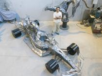Sculptor’s F1 art receives exhibition offer from UK