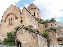 Historic church and castle await restoration in Erzurum