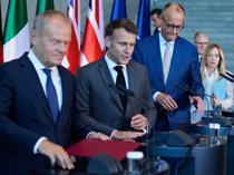 European leaders seek united NATO stance before Ankara summit
