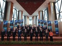 Defense chief hosts NATO counterparts at military HQs