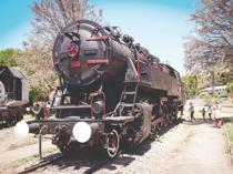 Restored steam locomotive museum welcomes visitors