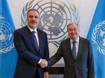 Fidan, Guterres discuss Syria and Cyprus