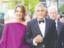 Wildfires force Clooney’s family to evacuate home