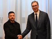 Ukraines Zelensky visits Russian ally Serbia for talks