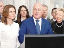 New Zealand PM survives leadership challenge