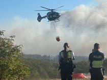 Hundreds evacuated as wildfire spreads in western Germany