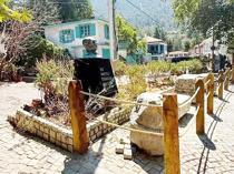 Artifacts from ancient Syrna site protected with landscaping work