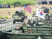 US scales back military drills with Seoul hours before start