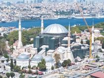 Landmark Hagia Sophia restoration clears key milestone