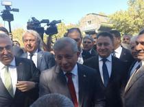 Former PM Davutoğlu testifies in probe into alleged insult