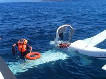 Two rescued after plane makes emergency landing off Black Sea