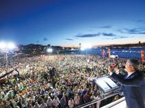 New Party holds Üsküdar rally after AKP takeover of municipality
