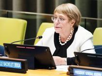 Chile’s Bachelet quits race to be next UN chief