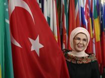 Turkish first lady spotlights environmental crisis