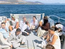 Migrants disguised in suits intercepted off Türkiye’s Muğla