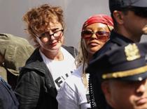 Hollywood stars among 100 arrested in NY protest