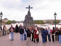 Depeche Mode fans flock to Prague’s Charles Bridge