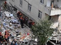 Five confirmed dead in Istanbul building collapse as search wraps up