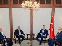 Turkish foreign minister meets Hamas political bureau chief in Ankara