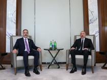 Fidan meets Aliyev at regional summit in Baku