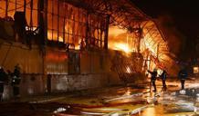 Ankara fire damages 680-store market