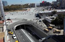 Istanbul’s Taksim Square opened to underground traffic