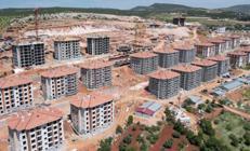 Deprem konutları hızla tamamlanıyor