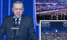 Büyük Kongrede TÜSİADa tepki Cumhurbaşkanı Erdoğan: Kayıt dışı siyaset dönemi kapandı