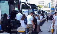 Bayram tatiline çıkacak vatandaşlara uyarı Otobüs biletlerinin yüzde 100üne yakını tükendi
