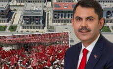 Bakan Kurum: Bu büyük mücadeleyi asrın inşa seferberliğine döndürdük