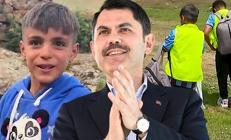 Bakan Kurum İyi ki varsın Mete, iyi ki varsın Görkem diye teşekkür etti İki kardeş artık çevre müfettişi