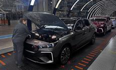 Avrupanın en temiz boyahanesi Türkiyede Togg’un yeni modeli T10F üretim hattında görüntülendi