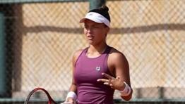 Alex De Souzanın kızı, Antalyada tenis turnuvasında yer aldı