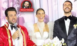 Dila Tarkan ve Dağhan Doğruer’in nikahında Engincan Ural şov