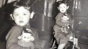 O şimdi çok ünlü bir oyuncu... Bu fotoğrafta kızımı gördüm