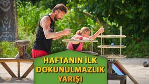 Survivorda eleme adayı kim oldu, dokunulmazlığı kim kazandı Düello heyecanı 1 Haziran Pazar dün akşam Surivorda dokunulmazlığı kim kazandı İşte haftanın ilk eleme adayı