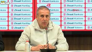 Trabzonspor teknik direktörü Abdullah Avcı: Finale çıkmak için avantajlıyız