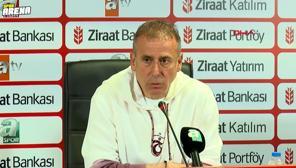Trabzonspor Teknik Direktörü Abdullah Avcı: 'Kazanmayı çok istiyorduk, üzgünüz'